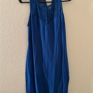 Kardashian Kollection Blue Lace Dress